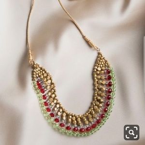 Vintage Noonday collection beaded necklace